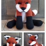 Rusty the Fox Free Knitting Pattern