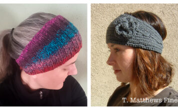 Simple Head Wrap Free Knitting Patterns