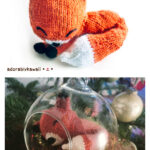 Sleepy Fox Amigurumi Knitting Pattern