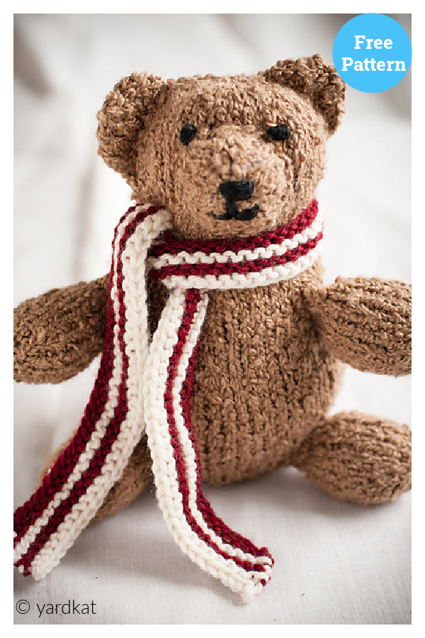 Teddy Free Knitting Pattern 