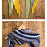 Triangle Garter Stitch Scarf Shawl Free Knitting Pattern