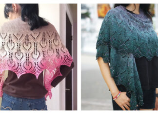 10 Leaf Lace Shawl Knitting Patterns