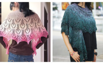 10 Leaf Lace Shawl Knitting Patterns