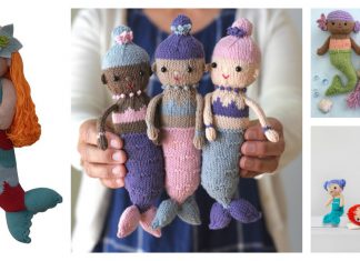 Adorable Mermaid Doll Knitting Patterns