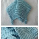 Baby’s Best Friend Bunny Lovey Blanket Free Knitting Pattern