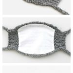 Fabric Lined Face Mask Free Knitting Pattern