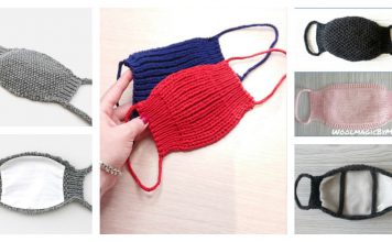 Face Mask Free Knitting Pattern and Paid
