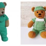 Frontline Hero Teddy Bear Free Knitting Pattern