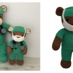 Hero Teddy Bear Free Knitting Pattern