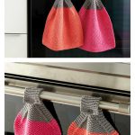Hanging Dish Towel Free Knitting Pattern