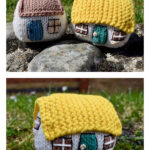 Itsy Bitsy Little Houses Free Knitting Pattern