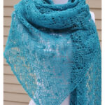 January Estonian Lace Shawl Free Knitting Pattern