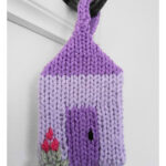 Lavender House Scented Sachet Free Knitting Pattern