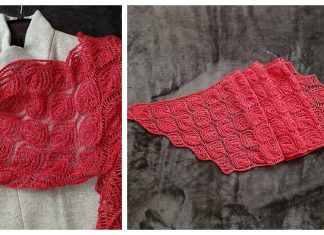 Leaf Lace Shawl Free Knitting Pattern