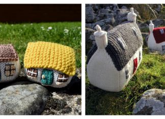 Little House Free Knitting Pattern and Paid