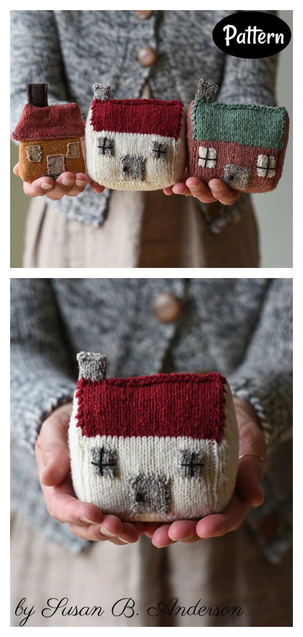 Little House Knitting Pattern 