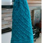 Quilted Kitchen Hanging Towel Free Knitting Pattern