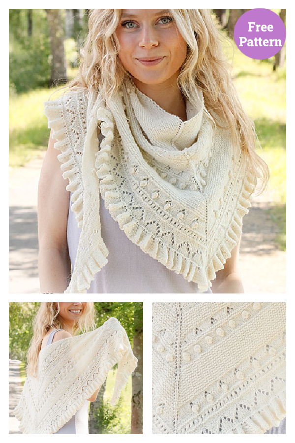 Ruffles Dream Free Knitting Pattern 