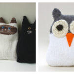 Adorable Animal Pet Pillow Knitting Patterns