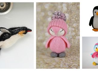 Amigurumi Penguin Free Knitting Pattern and Paid