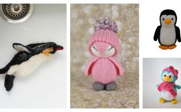 Amigurumi Penguin Free Knitting Pattern and Paid