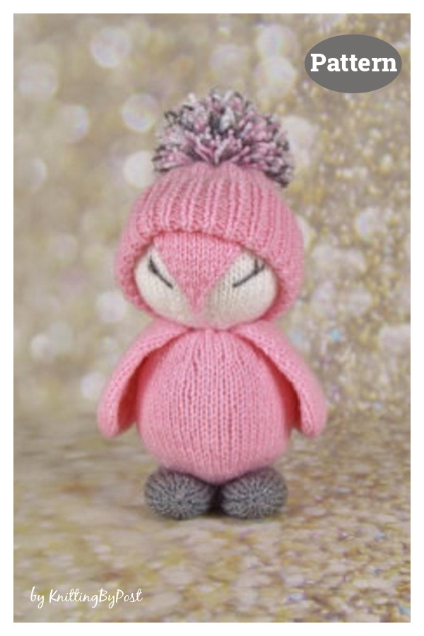 Amigurumi Penguin Soft Toy Knitting Pattern 