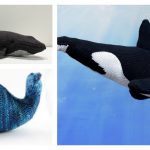 Amigurumi Whale Free Knitting Pattern and Paid