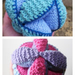 Amish Puzzle Ball Free Knitting Pattern