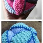 Amish Puzzle Ball Free Knitting Pattern