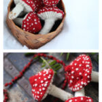 Christmas Toadstool Knitting Pattern