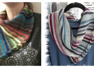 Faux Braid Neck Warmer Free Knitting Pattern