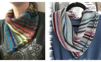 Faux Braid Neck Warmer Free Knitting Pattern