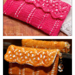 Lovely Lace Clutch Free Knitting Pattern