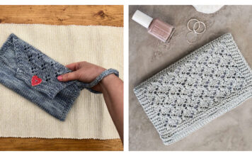 Lovely Lace Clutch Purse Free Knitting Pattern