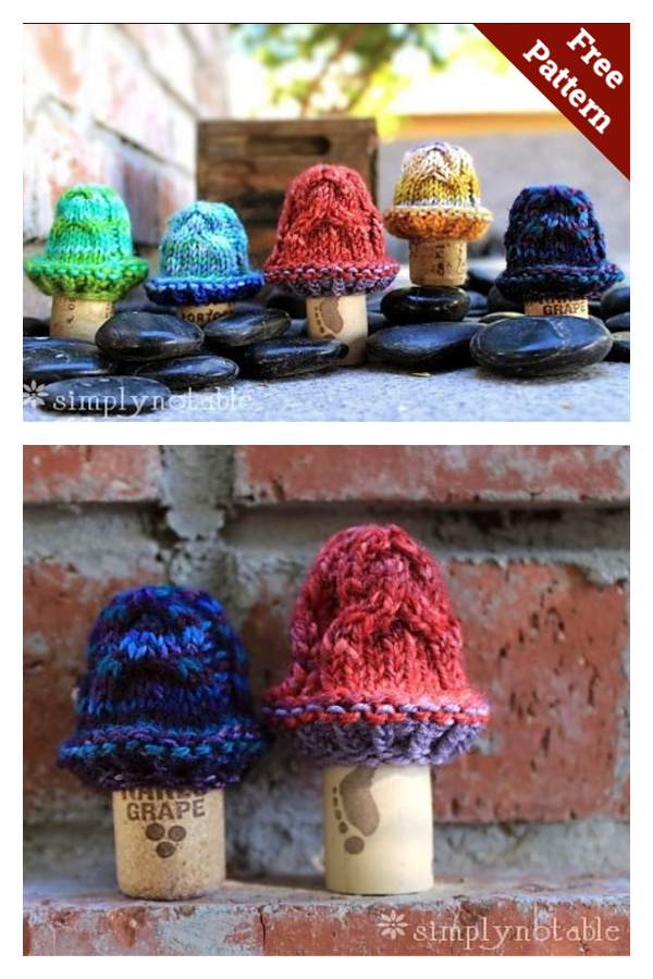 Magic Corkshrooms Free Knitting Pattern