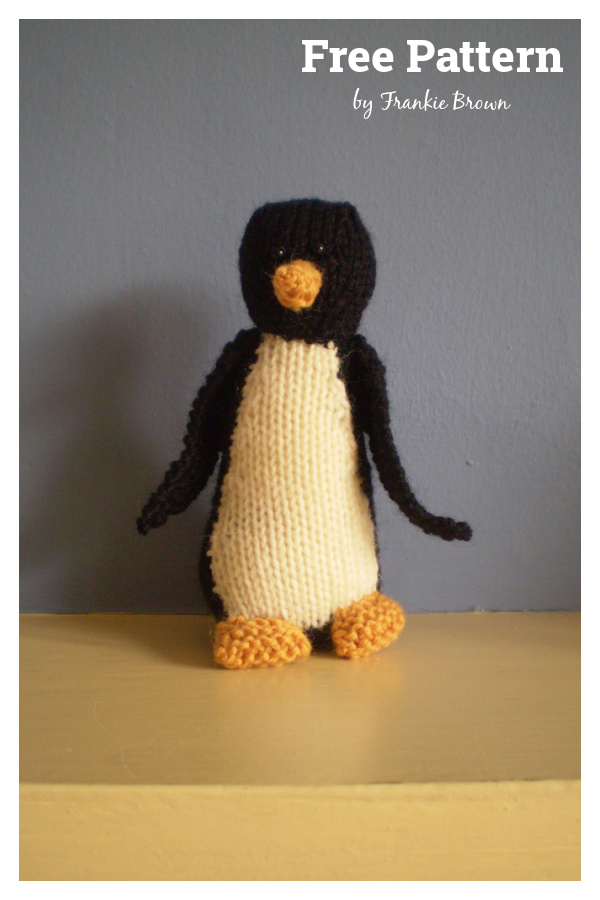 Penguins Free Knitting Pattern