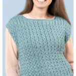 Sigga Slipover Vest Free Knitting Pattern