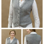 Stylish Vest Free Knitting Pattern