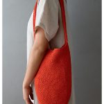 Twill Tote Bag Free Knitting Pattern