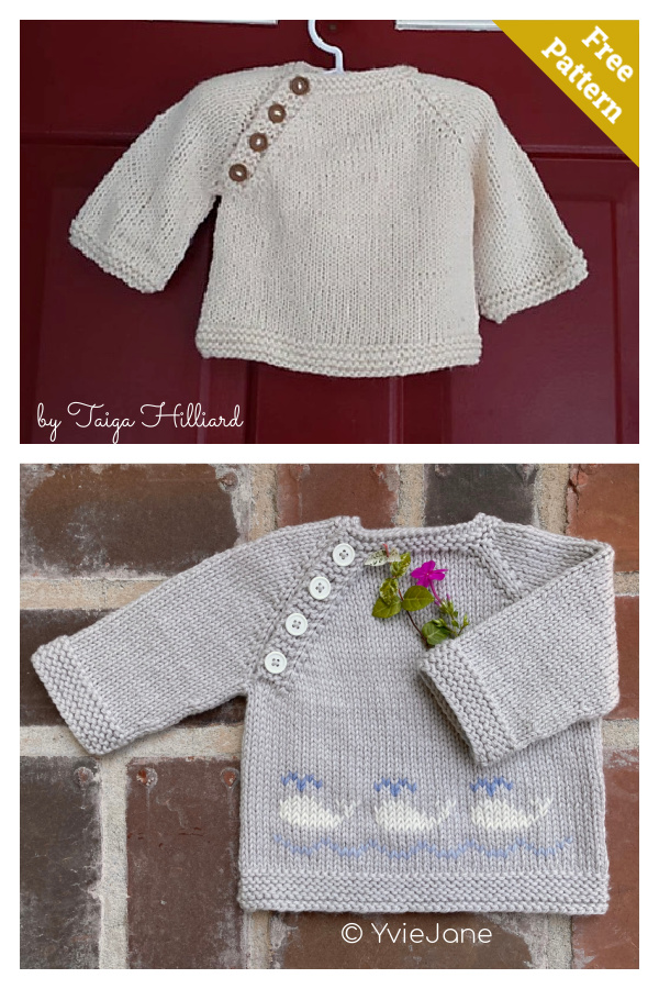 Wee Lima Baby Cardigan Free Knitting Pattern