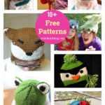 10+ Animal Hat Free Knitting Pattern