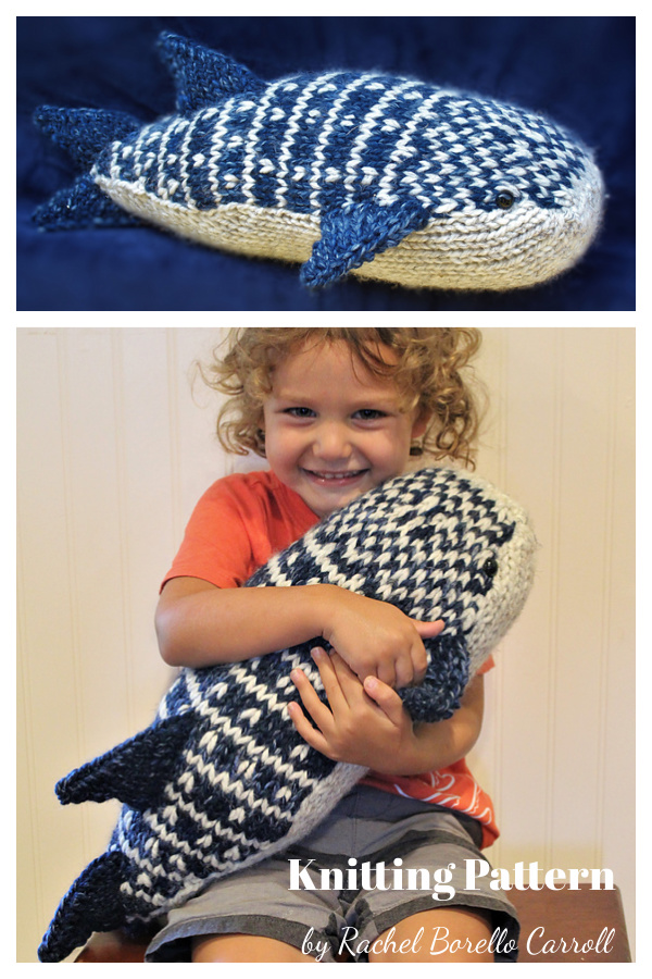 Amigurumi Whale Shark Knitting Pattern