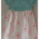 Cherry Blossoms Baby Dress Free Knitting Pattern