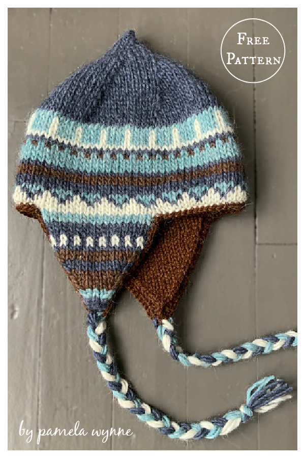 Chetney's Earflap Hat Free Knitting Pattern