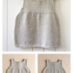 Clean and Simple Baby Dress Free Knitting Pattern