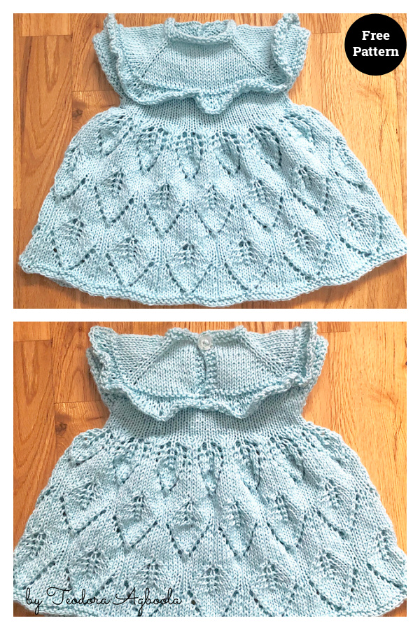 Dara Baby Dress Free Knitting Pattern