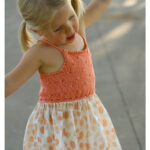 Flitter Kids Dress Free Knitting Pattern