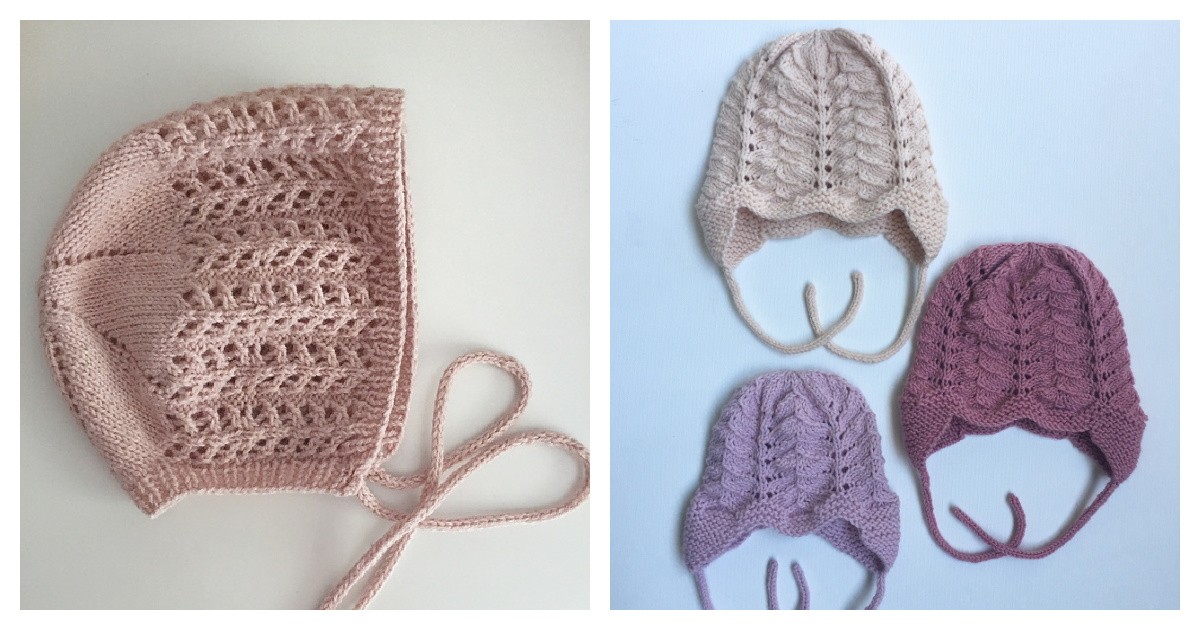 Lucky (bonnet+ col)  Baby hats knitting, Bonnet pattern, Knitting