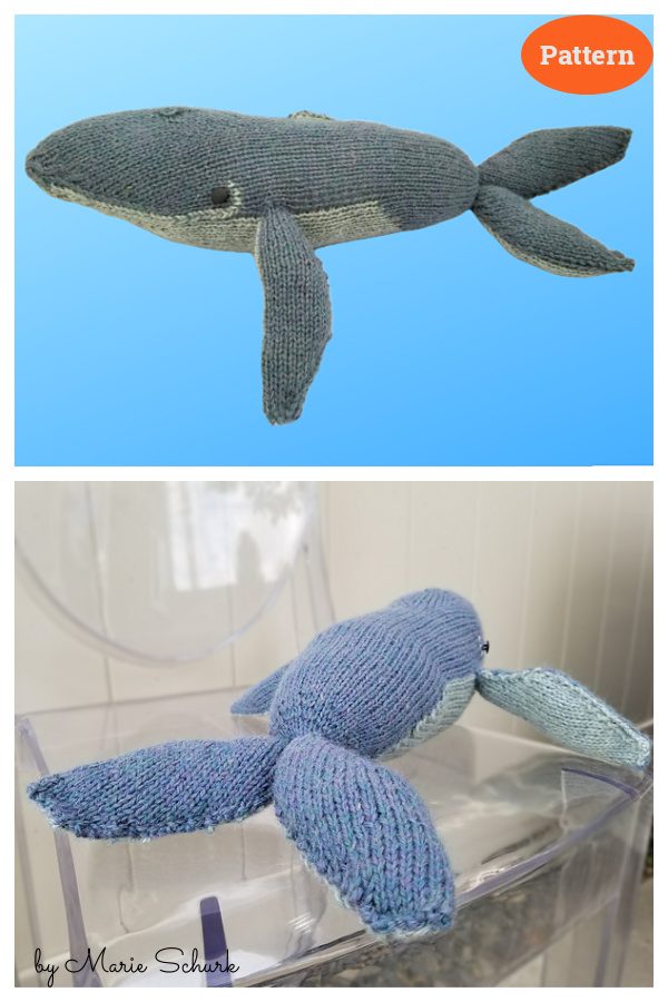 Wiley the Whale Knitting Pattern