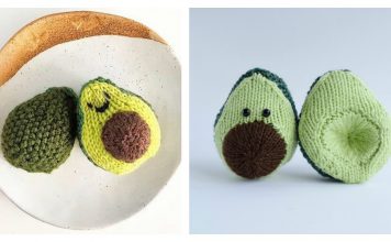 Avocado Free Knitting Pattern